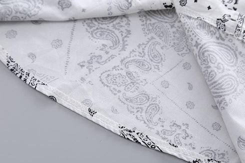 Boy's Spring and Autumn Casual Shirt Two-Piece Set