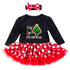 Christmas Baby Long Sleeve Ha Dress Jacket Climbing Dress Infant Festival Suit
