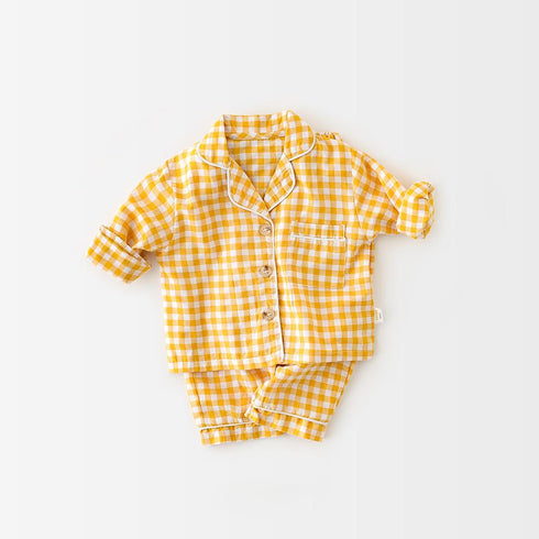 Long sleeve home wear two-piece set