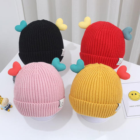 Baby Knitted Love Hat
