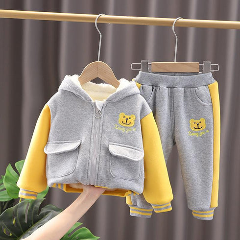 Baby Fall/Winter Cashmere Suit Two-Piece Set