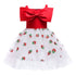 Children's Strawberry Sequined Princess Dress