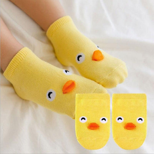 Baby cartoon cotton socks