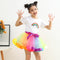 Summer New Girls Round Neck Cotton T-shirt Girls Printed Sequins Short Sleeves