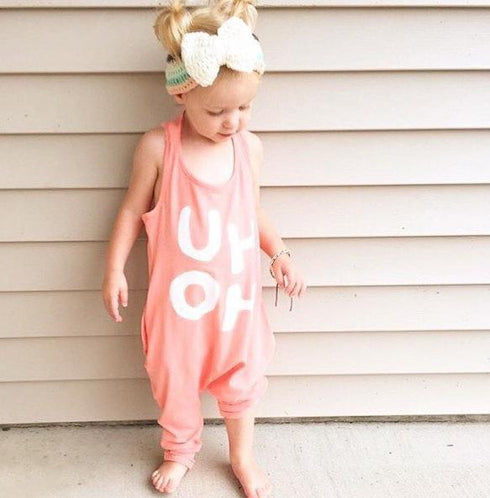 Explosions cotton vest jumpsuit