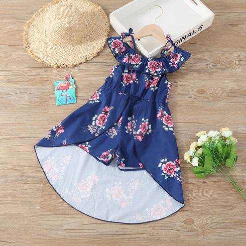 Summer girls fashion ruffled skirt