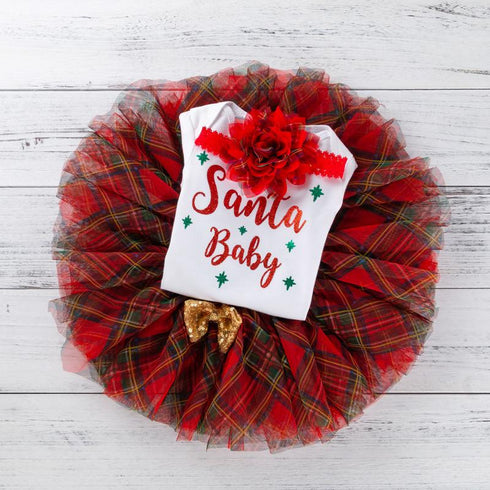 Christmas baby suit baby autumn long sleeve holiday clothes