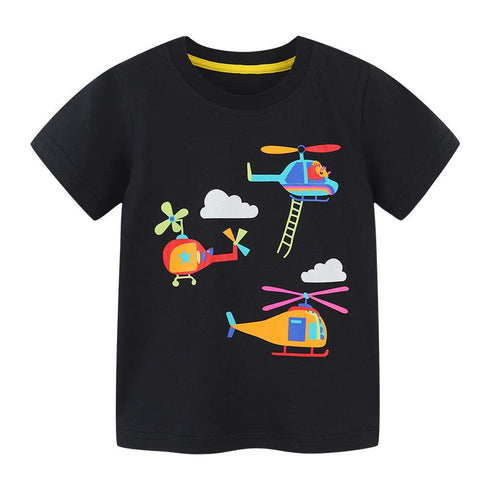 Summer new children's clothing boy short sleeve T-shirt