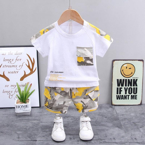 Summer casual children's clothing boy suit