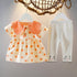 Children's wear girls short sleeve two-piece set