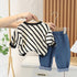 Spring and Autumn Boys Leisure Two-Piece Set