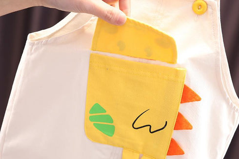 Children's Suit Pocket Dragon Straps