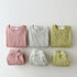 Spring and autumn baby children's clothing comfortable leisure knitted suit