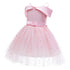 Girl's Mesh Paggy Dress Summer European And American Dress Princess Dress