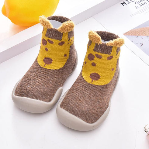 Children's Fall/Winter Animal Anti-skid Toddler Shoes Prewalker