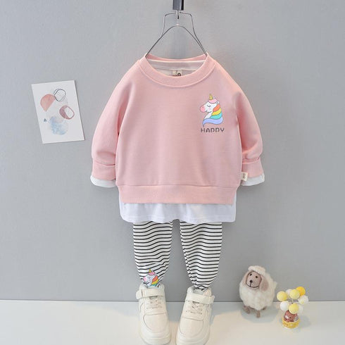 Spring and Autumn Baby Wear Suit