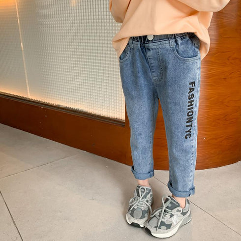 Children's Jeans Spring and Autumn