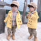 Leisure children's long boy baby coat in spring and autumn