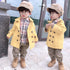 Leisure children's long boy baby coat in spring and autumn