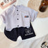 Boys Summer Short Sleeve Shirt Set