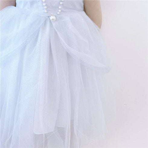 Summer New Girl Dress Girl Gauze Skirt Unkempt Skirt Princess Dress
