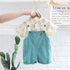 Children's Shirt Cotton Bear Shirt Suspender Pants Set