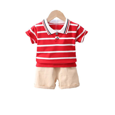 Boys Summer Dress Two-Piece Set