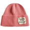 Cloth logo embroidery letter flanging knit cap 17.32-19.68 inches