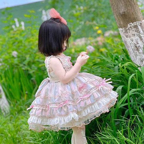Girls Dress Summer Girls Princess Dress Lolita Skirt