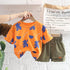 Summer children's clothing jacket shorts two-piece set