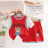 Round Neck Basketball Suit With Short Sleeves
