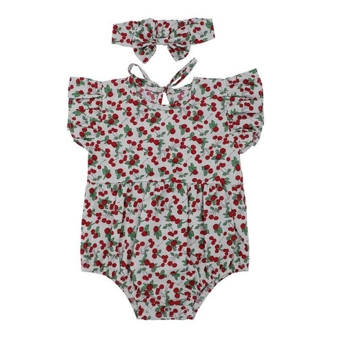 Baby girl jumpsuit fart suit