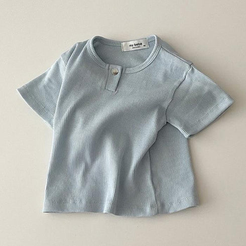 Children's Short Sleeve T-shirt Pure Cotton T-shirt Thin Single Top