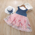 Girls' Summer Fashion Unicorn Dress
