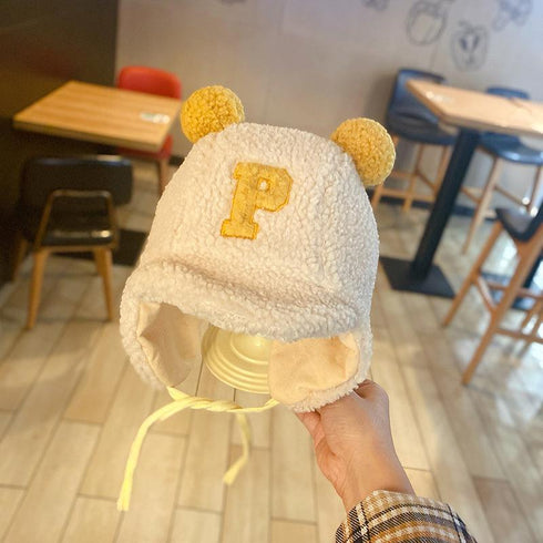 Autumn and winter ear protection warm Lei Feng cap 18.5-19.6 inches