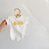 Infant jumpsuit cotton short sleeve chicken printed ha clothes climbing suit