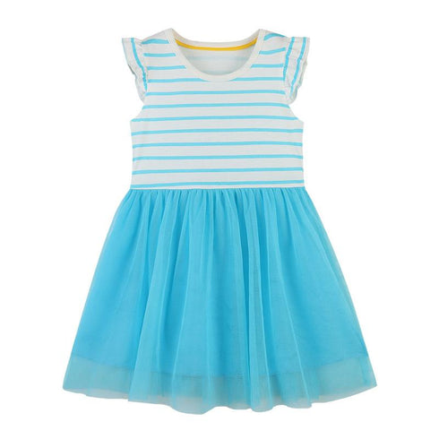 Summer Girl's Striped Dress