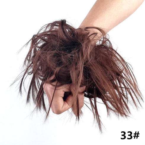 Female chemical fiber messy fluffy curly wig