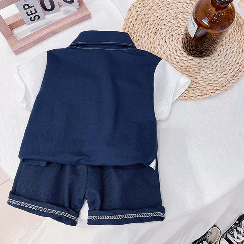 Boys Summer Suit Two-Piece Set