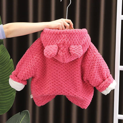 Winter girls thick coat