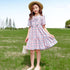 Summer style plaid princess skirt