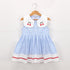 Summer Children's Clothing Girls' Doll Collar Striped Dress Sleeveless Vest Skirt