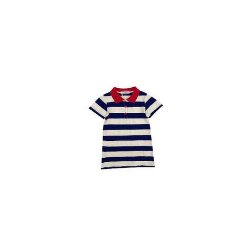 Children's T-shirt Skirt Baby Polo Skirt Long Stripe Skirt