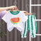 Watermelon Baby Summer Suit Short Sleeve Two Piece Set