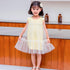 Lace Sleeveless Round Neck Mesh Princess Dress