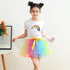 European And American New Style Girls' Skirt With Inner Lining, Bowknot, Hairpin, Mesh And Fluffy Skirt