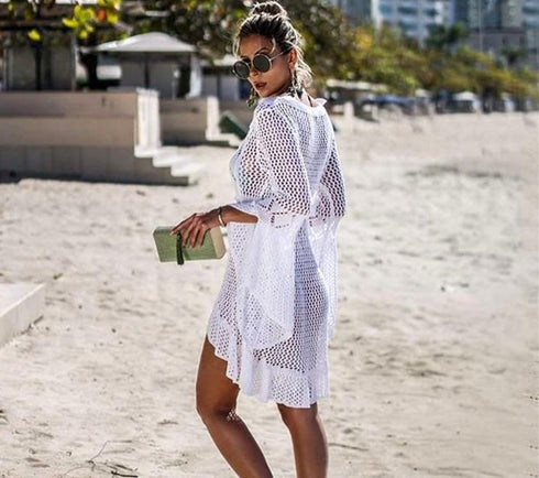 Swimsuit Knitted Shirt Women's Wear