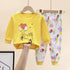 Cotton Underwear Suit Boys and Girls Autumn Clothes Pants Pajamas Loungewear