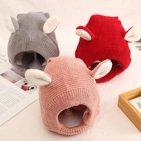 Autumn and winter children's wool cap Circumference 18.9-19.7 inch(48-50CM)