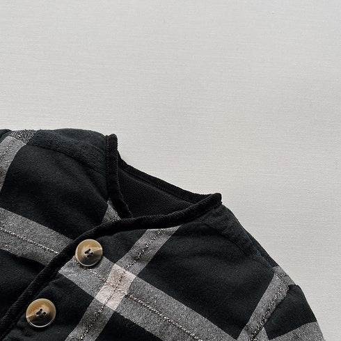 Children's Plaid Cotton Clothes